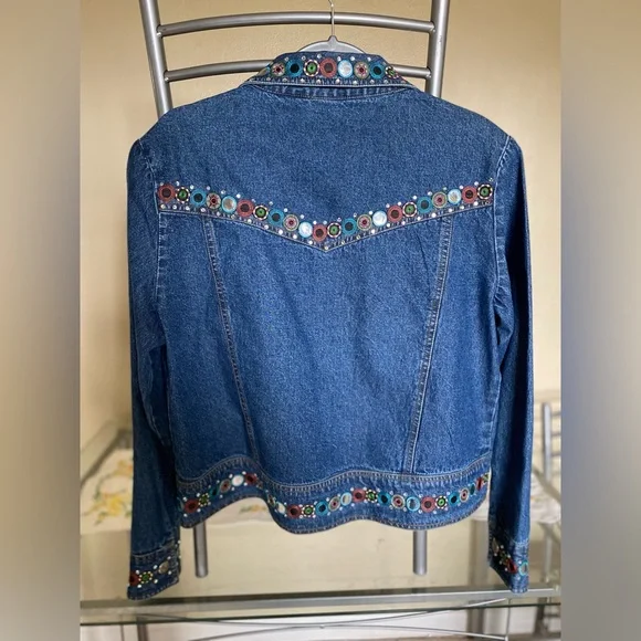 Gordon & James women’s size large Jean jacket - Picture 2 of 7